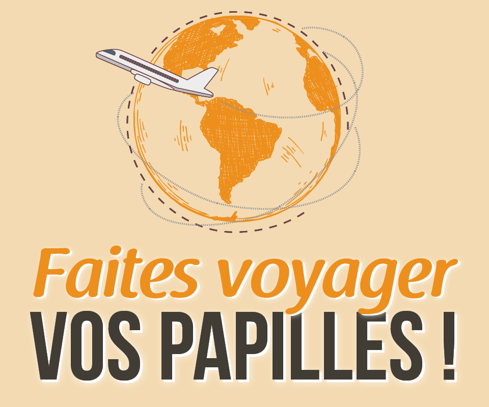 FAITES VOYAGER VOS PAPILLES