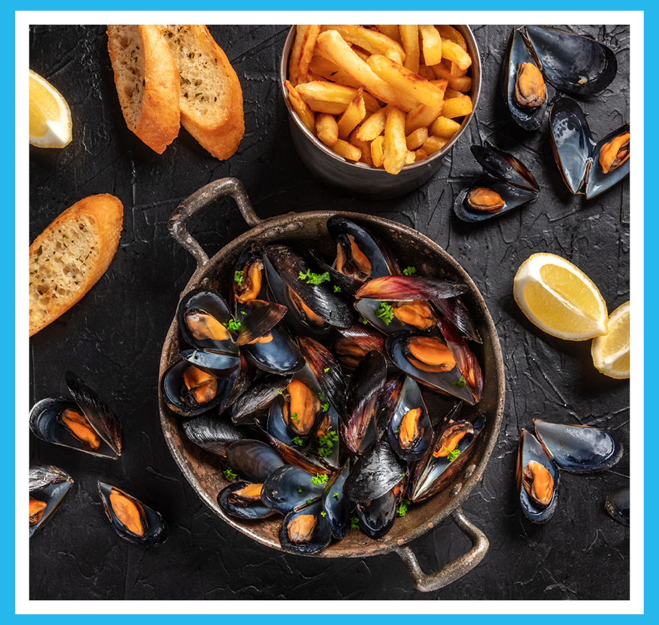 MOULES FRITES A VOLONTE